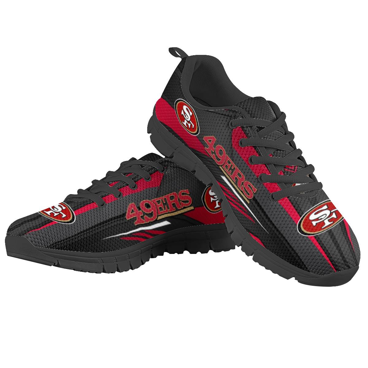 Men's San Francisco 49ers AQ Running Shoes 001 Men's San Francisco 49ers AQ Running Shoes 001